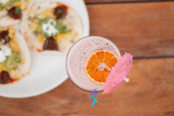 Cocktail with mint