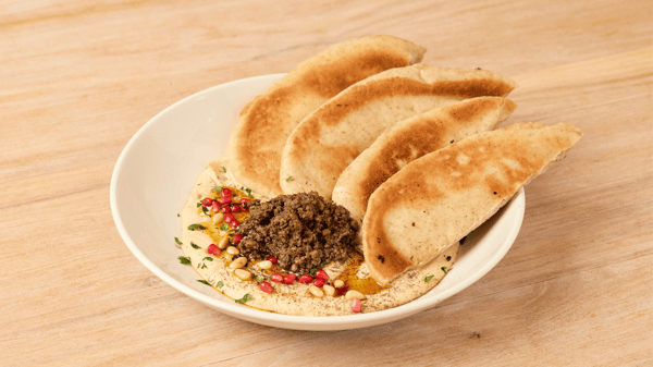 Hummus and Lamb