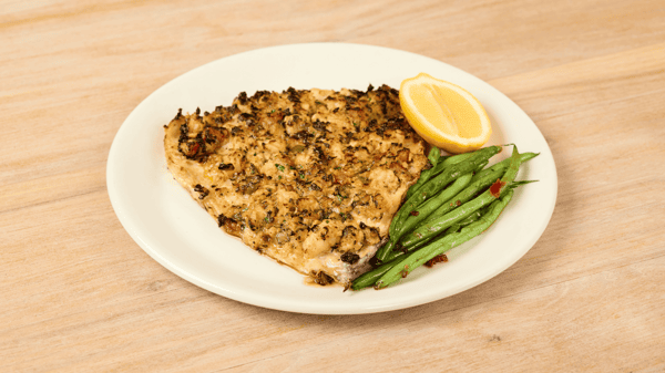 Shrimp Stuffed Rainbow Trout