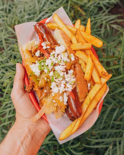 hotdog & fries