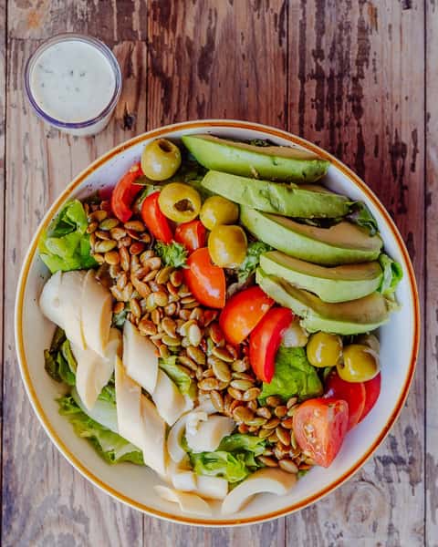 Tropical Salad with Pork Belly