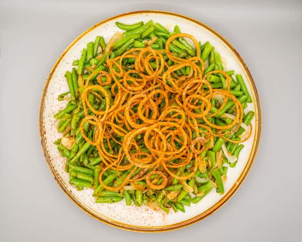 Green Beans Encebolladas