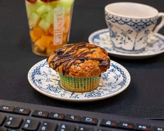 muffin with fruit