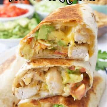 Chipotle Chicken Wrap