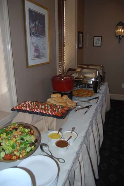 catering table