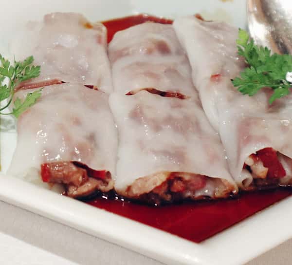 39. 叉燒腸粉 BBQ Pork Rice Noodle Roll