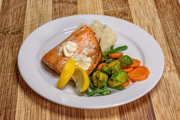Baked Citrus Butter Salmon