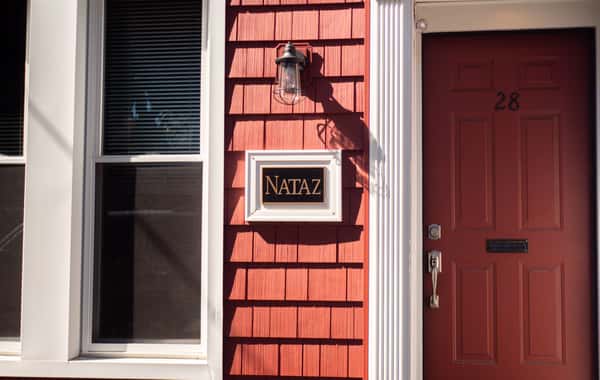 sign outside and door