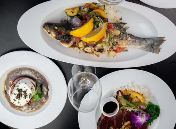 plates of food