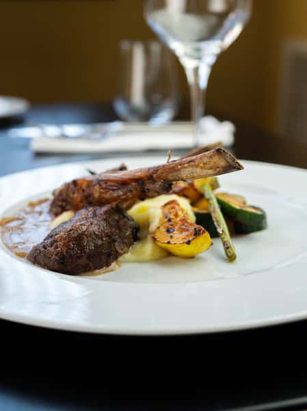 New Zealand rack of lamb