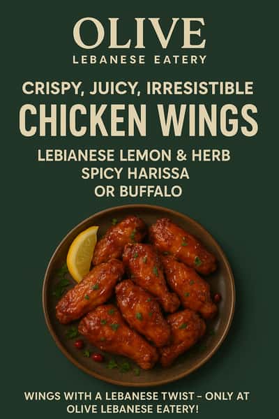 Lebanese Chicken Wings
