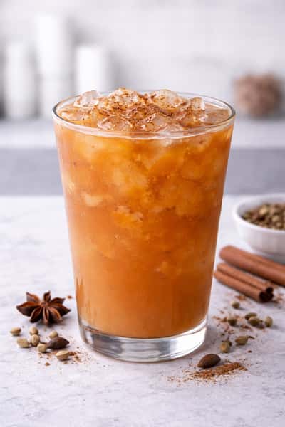 Iced Peach chai