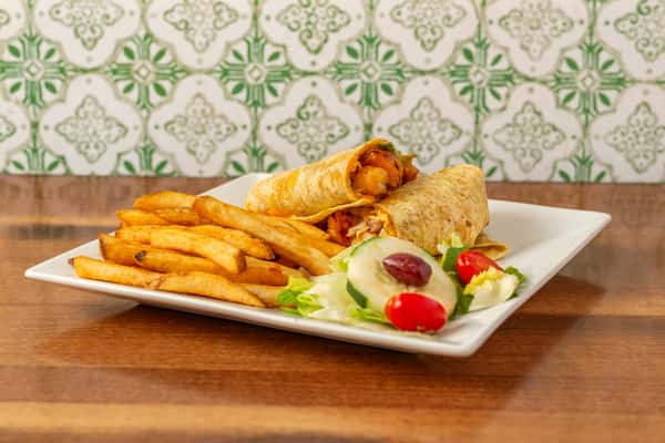 Zaki Shrimp Wrap