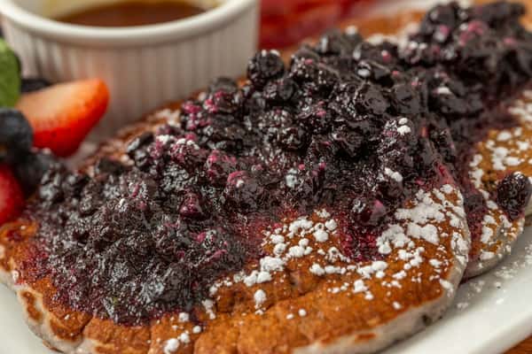 Lavender Blueberry Pancakes Brunch