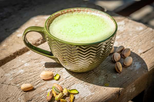 pistachio latte