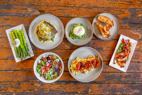 Spread of Dishes at The Treehouse
