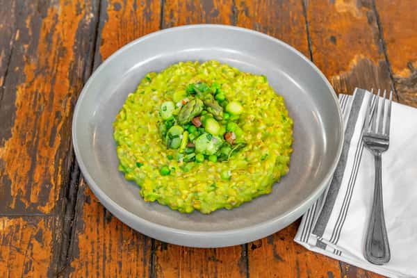 Spring Pea Farrotto