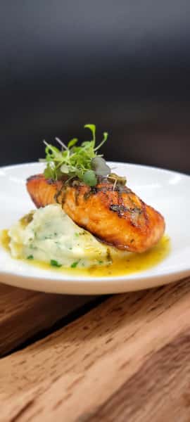 Broiled Salmon