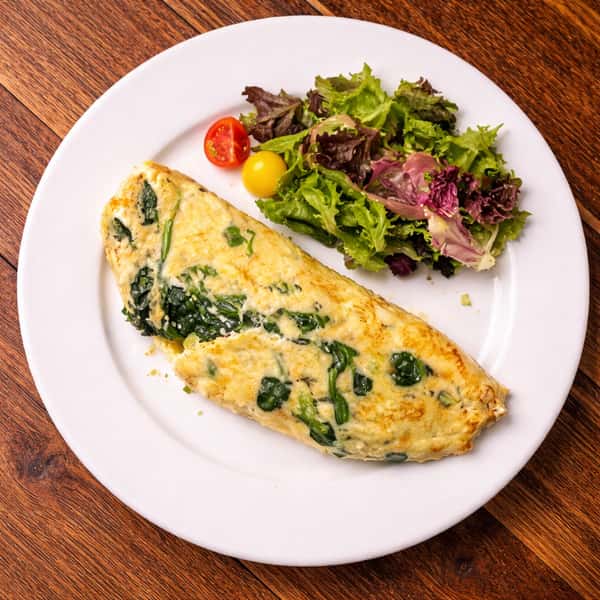 Chèvre & Spinach