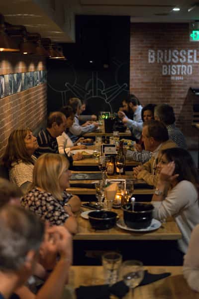 people dining