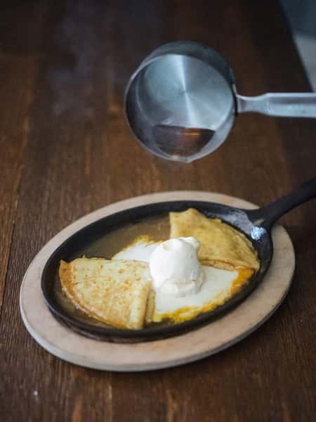 Crêpes Flambées