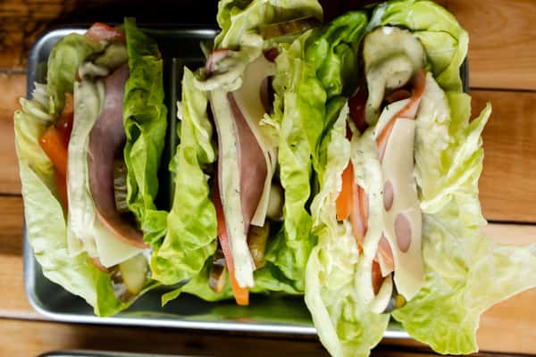 Ham & Swiss Wrap