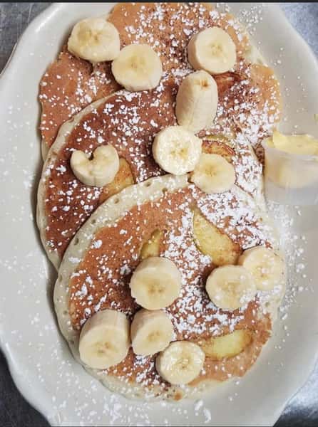 Apple & Banana Pancakes