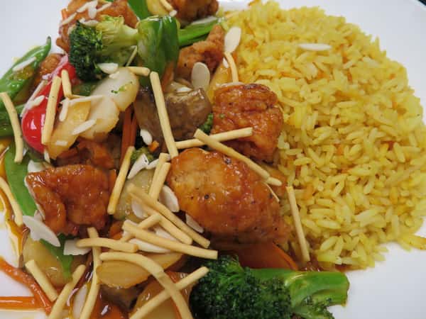 Crispy Orange Chicken Bowl