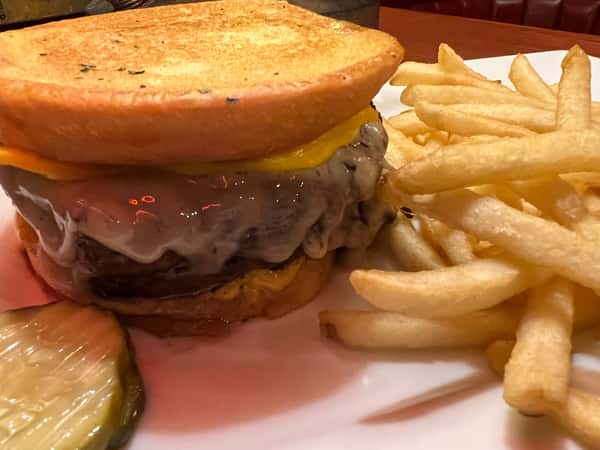 The Ultimate Grilled Cheese Burger