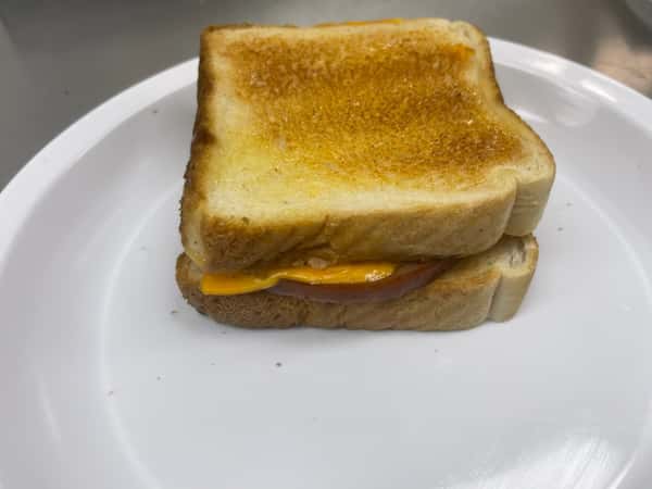 Fried Bologna Sandwich
