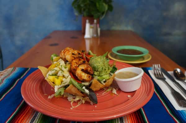 Shrimp Tostada