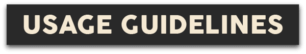 Usage Guidelines