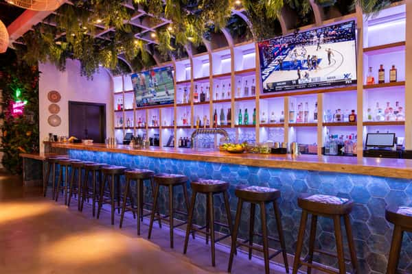 Bar area