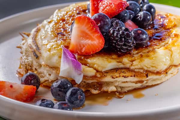 Hotcakes de Flan de Vainilla