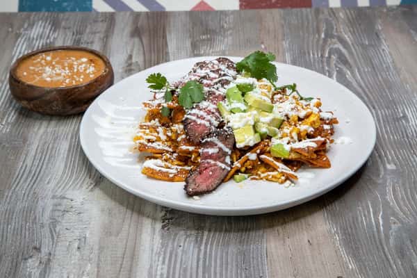 Chilaquiles Choix C/Carne