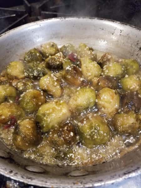 Smoked Brussel Sprouts