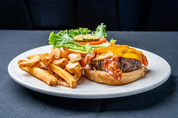 bacon cheeseburger