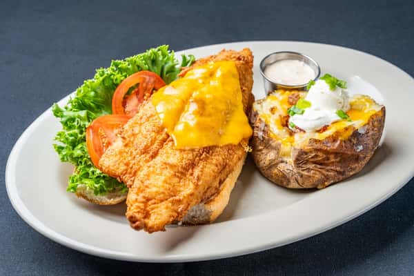 Blackened Mahi Sandwich
