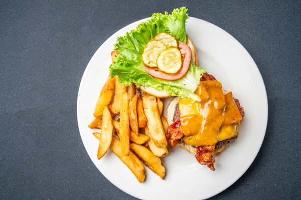 bacon cheese burger