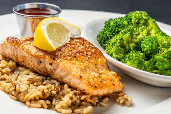 grilled salmon