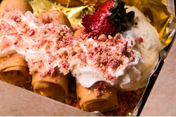 dessert eggrolls
