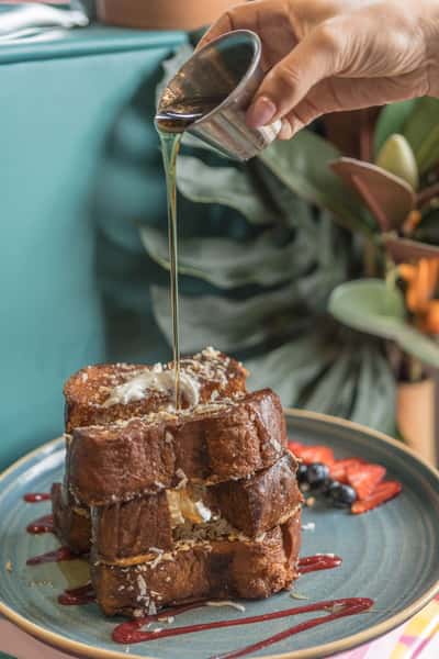 Coconut Rum French Toast Sticks