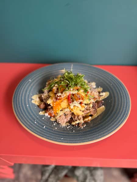 Mojo Pulled Pork Scramble