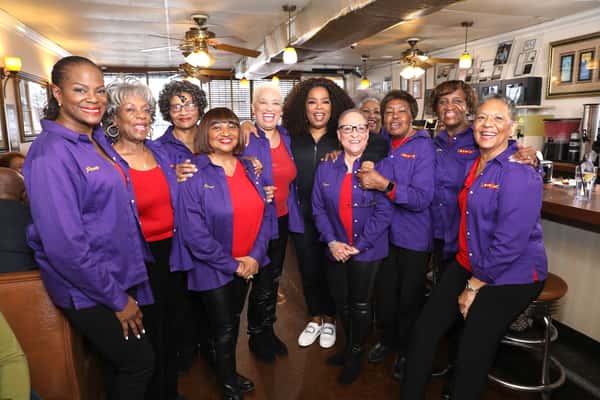 Oprah visiting The Busy Bee