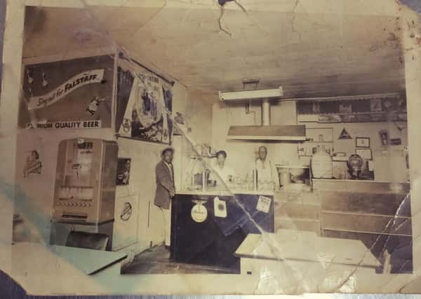 Old photo of the original Busy Bee's interior