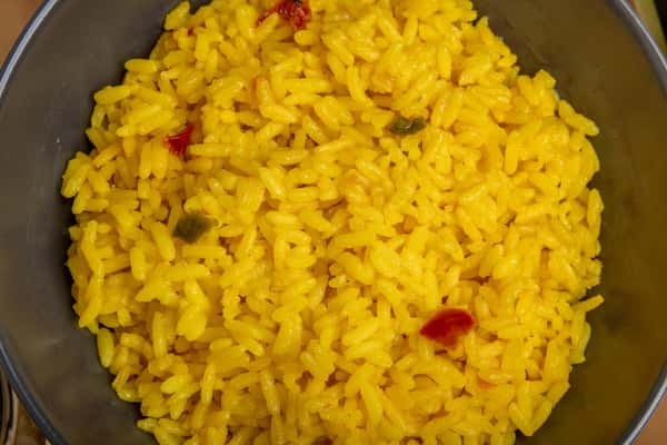 SEASONED YELLOW RICE