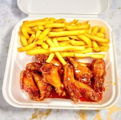 12 Wings & Fries
