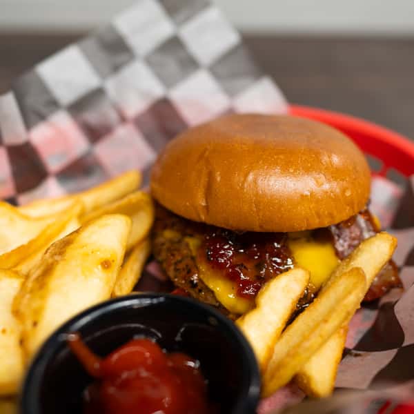 PB&J Bacon Burger