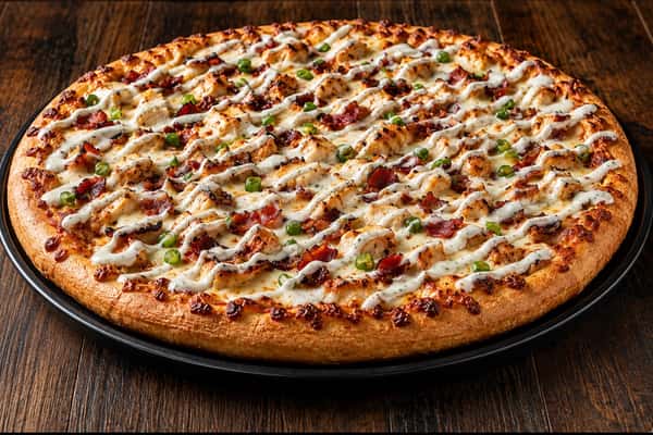Chicken Bacon Ranch Pizza