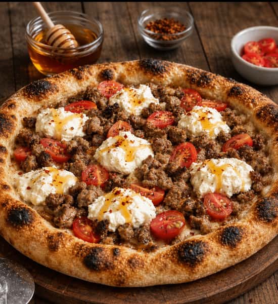Sausage & Tomatoes Pizza
